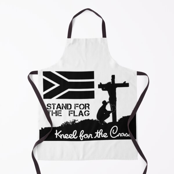 Item preview, Stand For The South African Flag Kneel For The Cross (black) designed and sold by JonathanR1994.