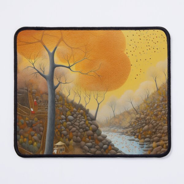 Item preview, Cascade of Dots: A Neo-Impressionist Rendering - 18 designed and sold by Moisky Art.