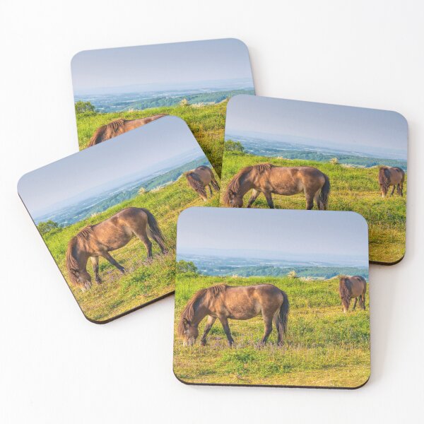 Item preview, Wild Exmoor Ponies The Quantocks Somerset England UK designed and sold by acceleratorhams.