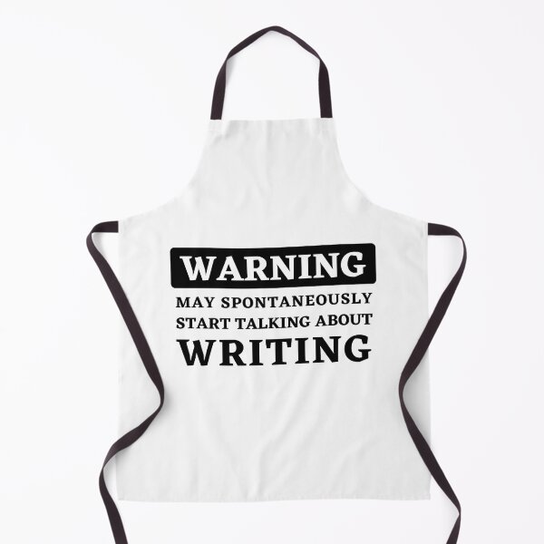 Item preview, Warning - May Spontaneously Start Talking About Writing designed and sold by Motive Union.
