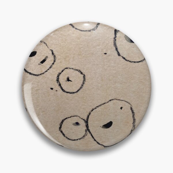 Item preview, Textured hand drawn paper dots round illustration designed and sold by Yana Mustafina | Boho Soulful Designs.