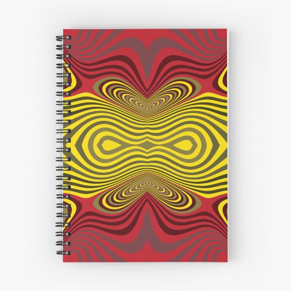 Item preview, Swirling lines of red and yellow tones. designed and sold by Robin3DT.