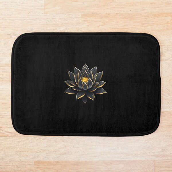 Item preview, Pequeña flor de loto negro stary designed and sold by JapKo.