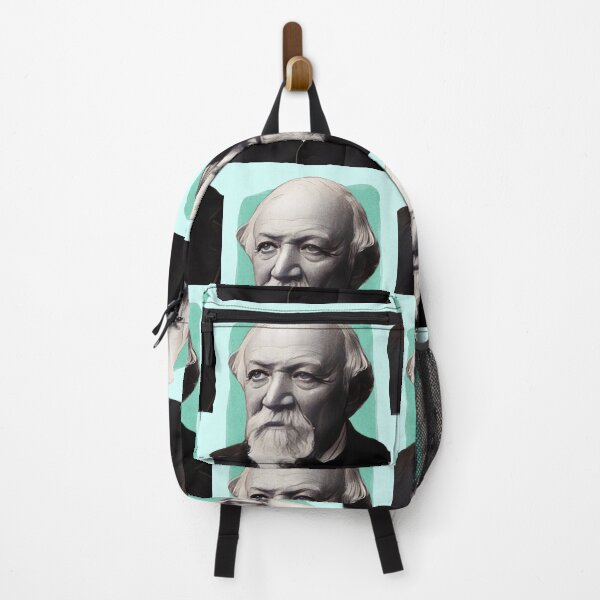 Item preview, English Poet Robert Browning - pistachio - illustration designed and sold by Litstoy.
