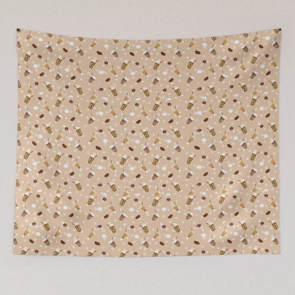 Item preview, Iced Coffee Pattern for Iced Coffee Lovers designed and sold by tearracreative.