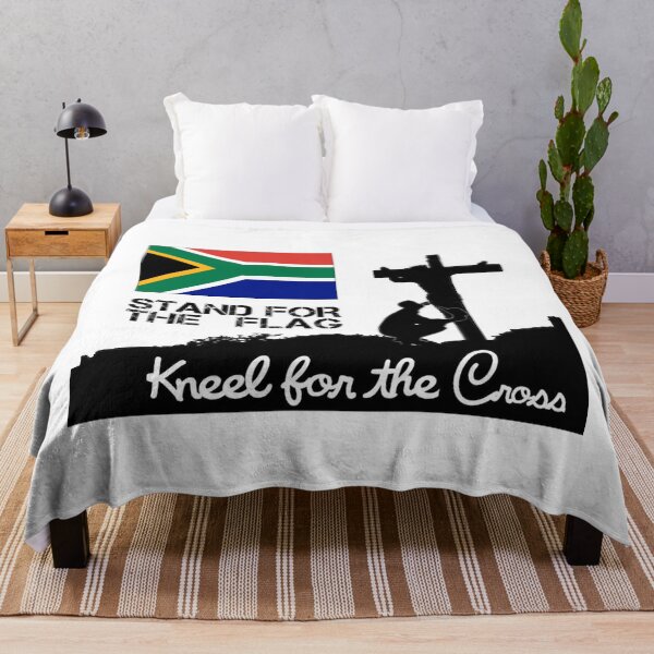 Item preview, Stand For The South African Flag Kneel For The Cross designed and sold by JonathanR1994.