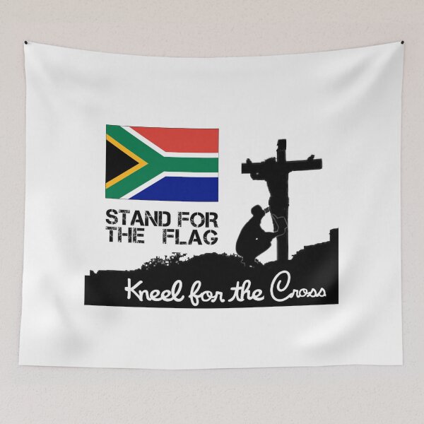 Item preview, Stand For The South African Flag Kneel For The Cross designed and sold by JonathanR1994.