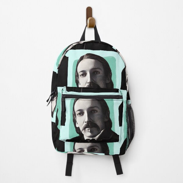 Item preview, Scottish Novelist Robert Louis Stevenson - pistachio - illustration designed and sold by Litstoy.