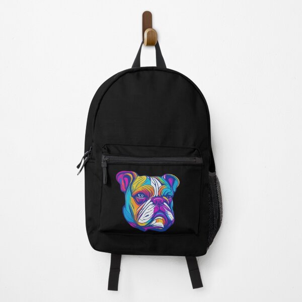 Item preview, Colorful Bulldog Frenchie designed and sold by spyduckz.