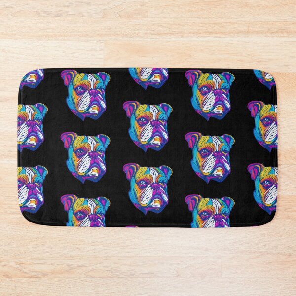 Item preview, Colorful Bulldog Frenchie designed and sold by spyduckz.