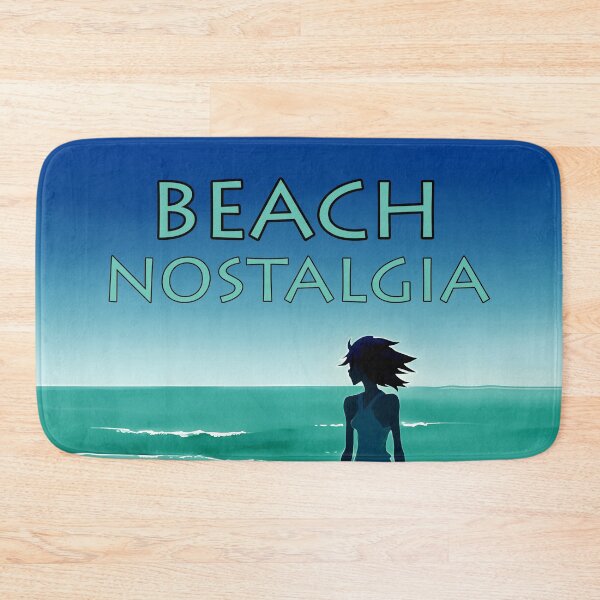 Item preview, Beach Nostalgia Reluctant to Leave Peaceful Ocean Blues - AI Art 3 of 8 designed and sold by Beachy.