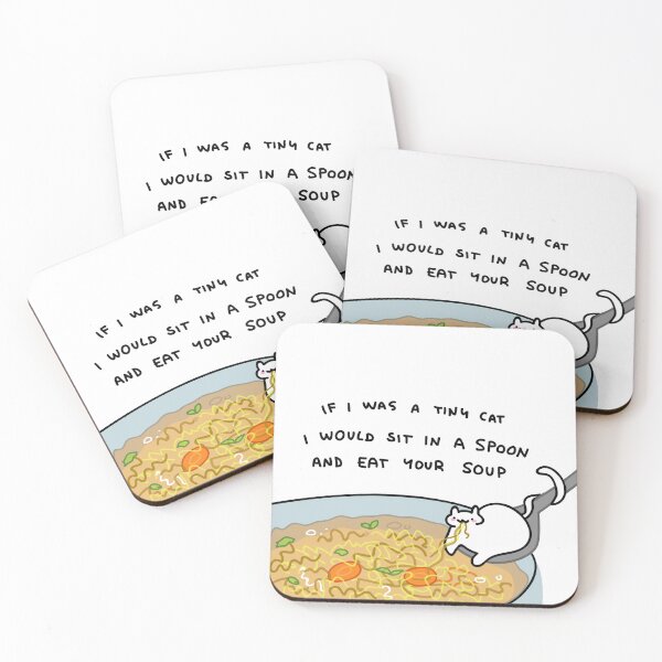 Item preview, cats in soup designed and sold by TeaBag114.