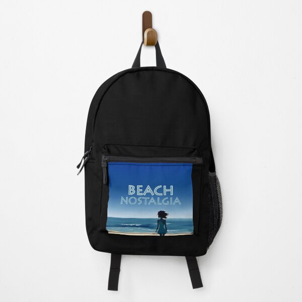 Item preview, Beach Nostalgia Reluctant to Leave Peaceful Ocean Blues - AI Art 4 of 8 designed and sold by Beachy.