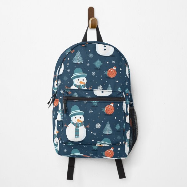Item preview, cute snowman smiling pattern designed and sold by Trendy-Artistry.
