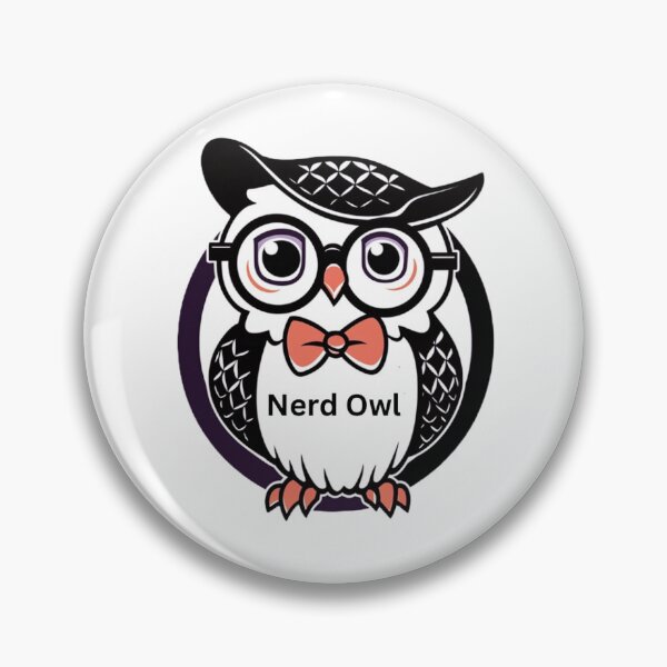 Item preview, Nerd Owl designed and sold by Myra365Art.