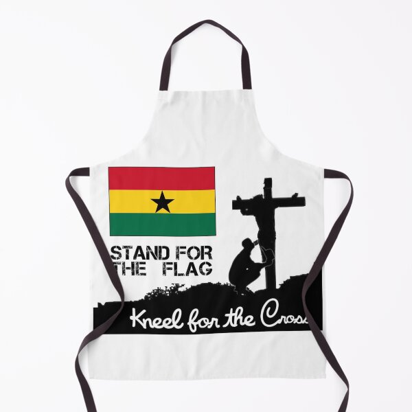 Item preview, Stand For The Ghanian Flag Kneel For The Cross designed and sold by JonathanR1994.