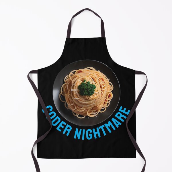Item preview, Coder nightmare, when spaghetti code takes over programmer dreams designed and sold by twisted-dot.