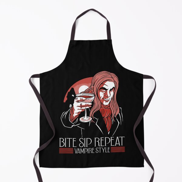 Item preview, Bit sip repeat Funny Vampire Shirt designed and sold by EmmiFoxDesigns.
