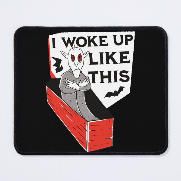 Item preview, I woke up like this Funny Vampire Shirt designed and sold by EmmiFoxDesigns.