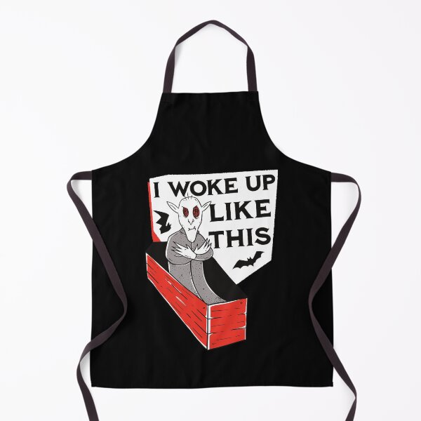 Item preview, I woke up like this Funny Vampire Shirt  designed and sold by EmmiFoxDesigns.