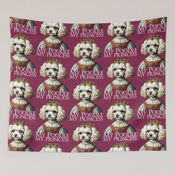 Item preview, Princess Poodle designed and sold by chilangopride.