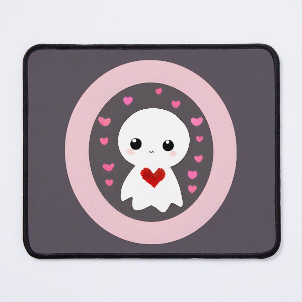 Item preview, Minimalist Friendly Mini Ghost | Spooky cute, Heart, valentines day designed and sold by General-Corner.