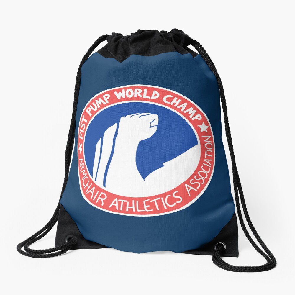 Fist Pump World Champ Drawstring Bag