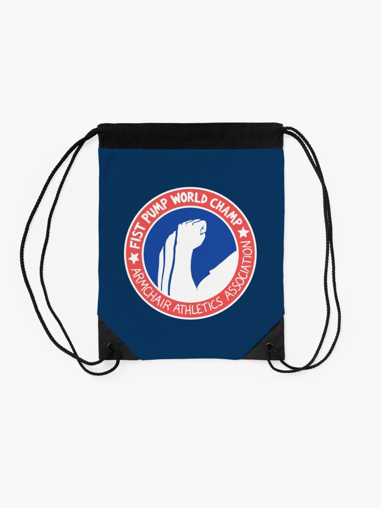 Alternate view of Fist Pump World Champ Drawstring Bag