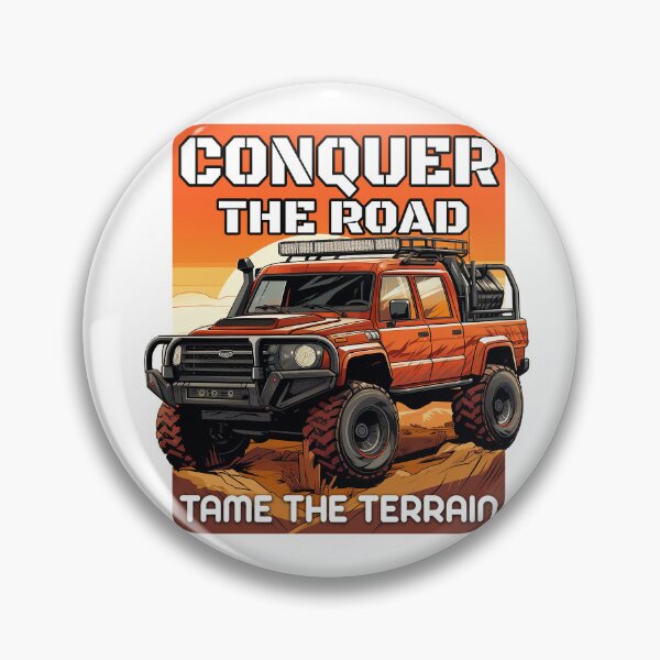 Item preview,  Conquer the road, tame the terrain designed and sold by Concept-Hub.