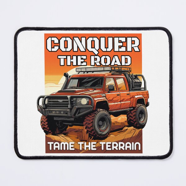 Item preview,  Conquer the road, tame the terrain designed and sold by Concept-Hub.