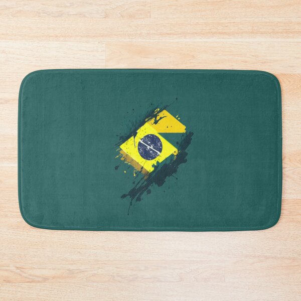 Item preview, Brazil flag splash art creative designed and sold by Dr-Kane.