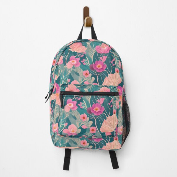 Item preview,   tropical blossom flower plants seamless art illustration  designed and sold by gmm2000.