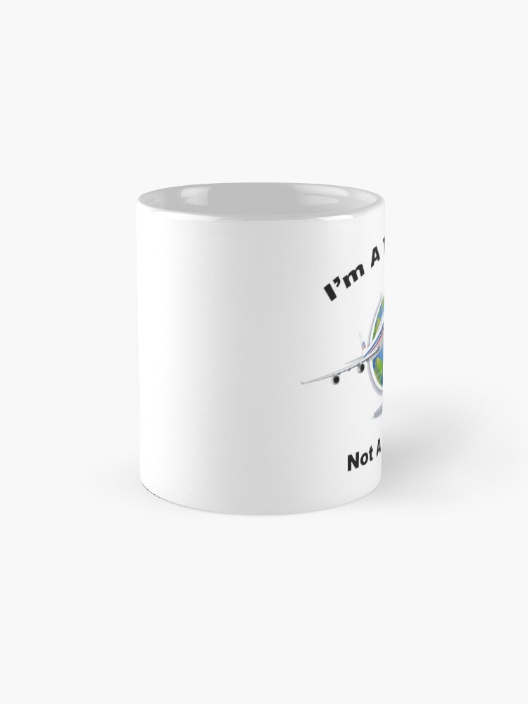Thumbnail 4 of 6, Coffee Mug, A Traveler - Not A Tourist designed and sold by BWBConcepts.