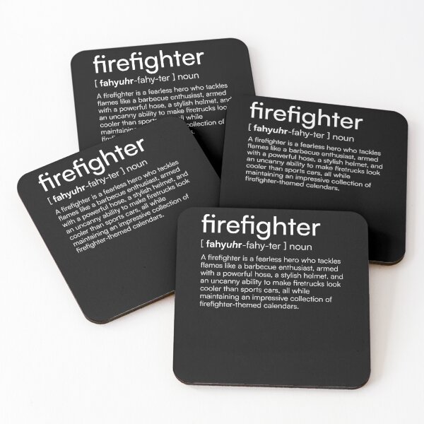Item preview, Firefighter Definition designed and sold by Merchgard.