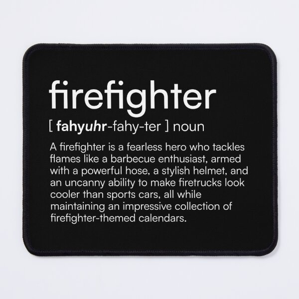 Item preview, Firefighter Definition designed and sold by Merchgard.