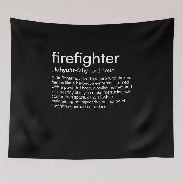 Item preview, Firefighter Definition designed and sold by Merchgard.