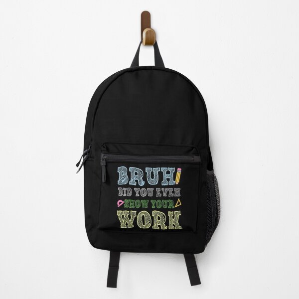 Item preview, Funny Math Teacher Bruh Did You Even Gift designed and sold by SouQ-Art.