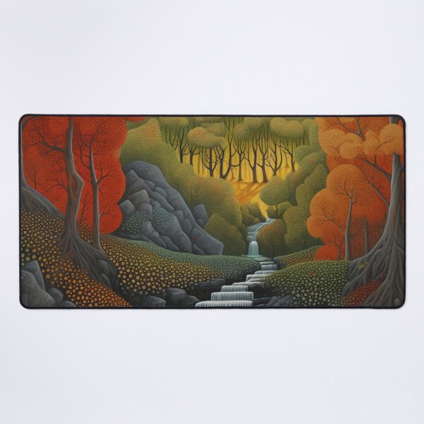 Item preview, Cascade of Dots: A Neo-Impressionist Rendering - 23 designed and sold by Moisky Art.