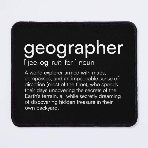 Item preview, Geographer Definition designed and sold by Merchgard.