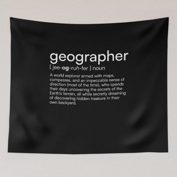 Item preview, Geographer Definition designed and sold by Merchgard.