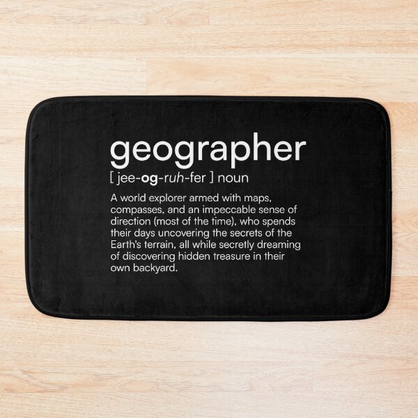 Item preview, Geographer Definition designed and sold by Merchgard.