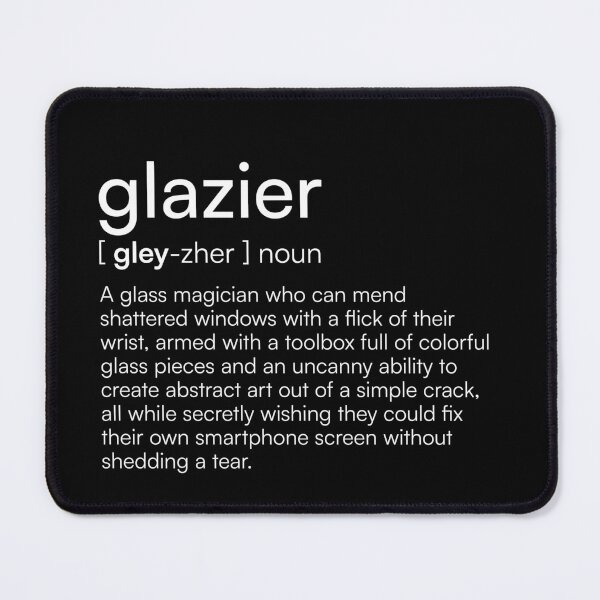 Item preview, Glazier Definition designed and sold by Merchgard.