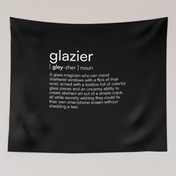 Item preview, Glazier Definition designed and sold by Merchgard.