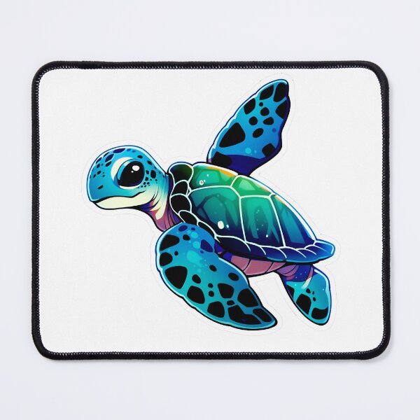 Item preview, Sea Turtle of the Blue and Green Variety | The Greenest of The Green and Bluest of the Blue | Ocean Explorer designed and sold by ZEESDESIGN.