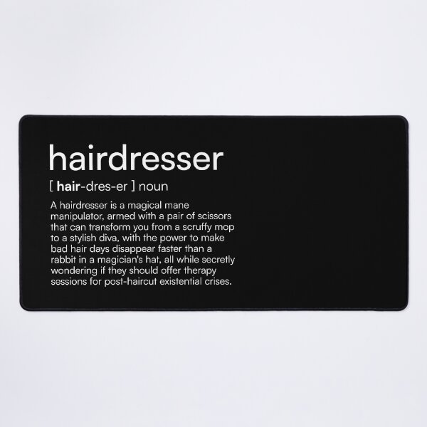 Item preview, Hairdresser Definition designed and sold by Merchgard.