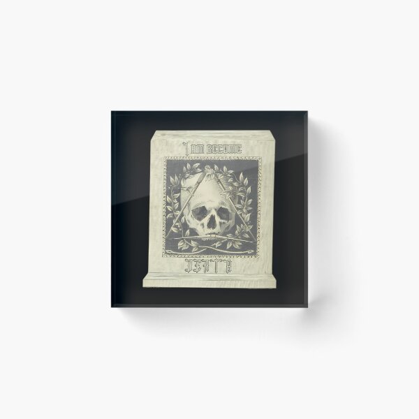 Item preview, I Am Become Death Obituary designed and sold by BitterJudah.