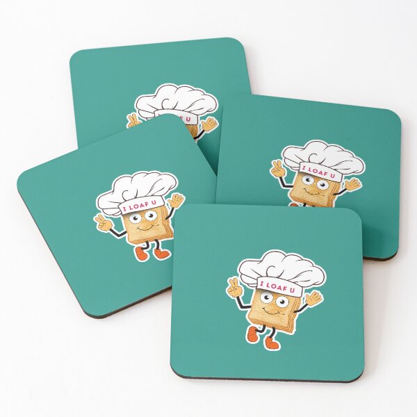 Item preview, I loaf u, sticker. designed and sold by TheDesignMingle.