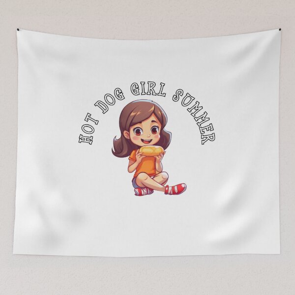 Item preview, HOT DOG GIRL SUMMER designed and sold by Tee Studio.