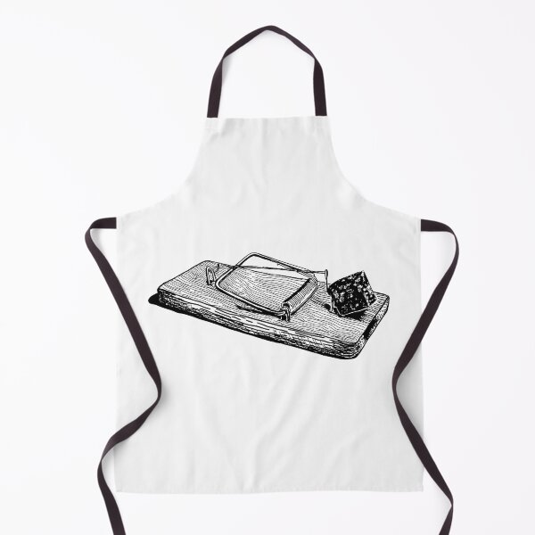 Item preview, Mousetrap with a piece of cheese. Drawing. Graphic. designed and sold by youartyouself.