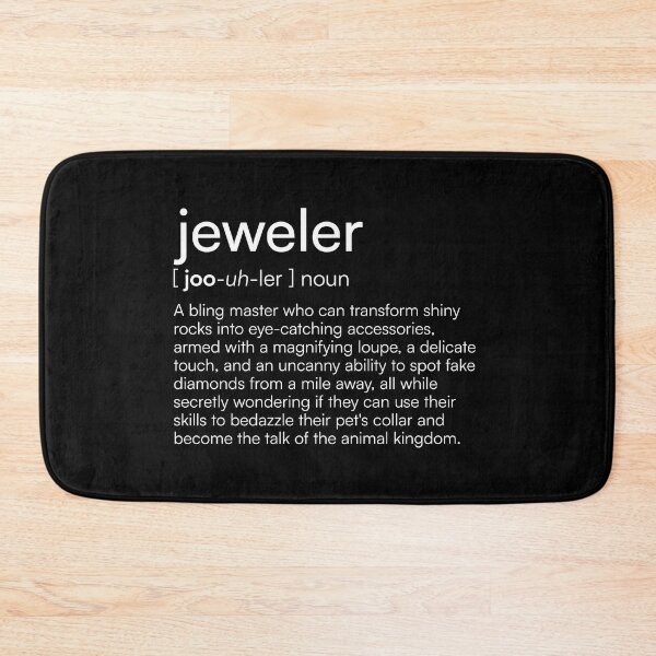 Artikelvorschau, Juwelier-Definition entworfen und verkauft von Merchgard.